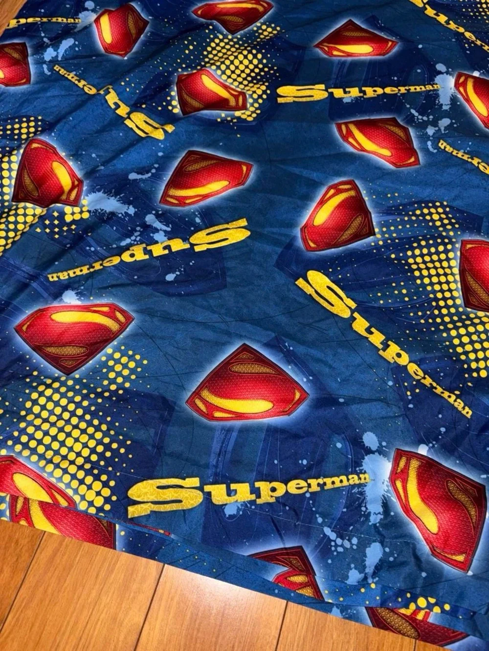 Y2K superman rare full sized sheet